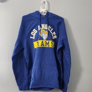 NFL Los Angeles Rams Blue and Yellow Hoodie